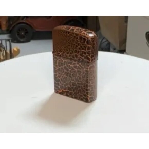 Dur-O-lite Vintage Oversize Large Brown Cigarette Lighter - Picture 1 of 2